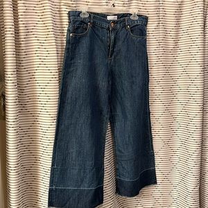 Loft women’s wide leg jeans